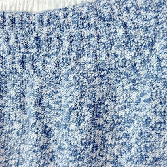 Offline by Aerie Marbled Blue Snowday Wide Leg Pants | Trendy Wide Leg Joggers - Picture 8 of 11